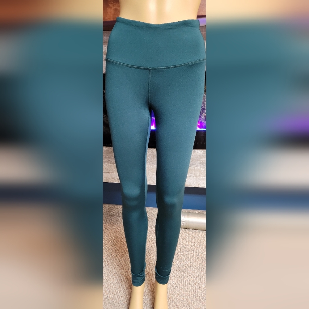 High Waist Fleece Lined Leggings - Yoga Pants 90 Degree By Reflex
